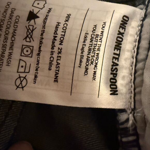 One Teaspoon Freebird II Jeans Women’s Size 28 Medium Wash Ankle Zip Skinny - Picture 6 of 6